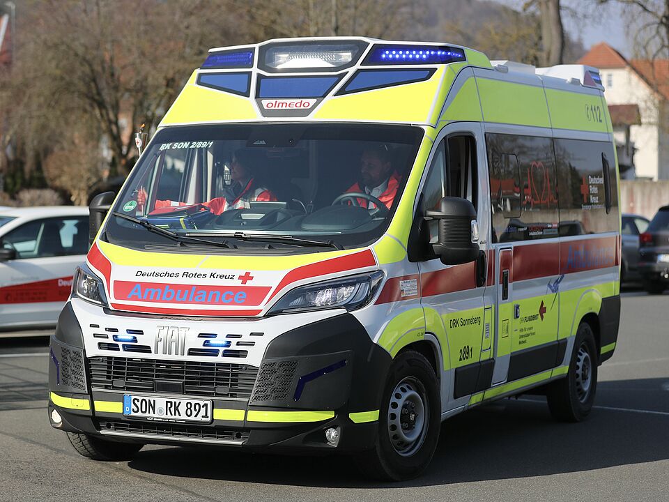 Fiaccolata Übergabe DRK KV Sonneberg